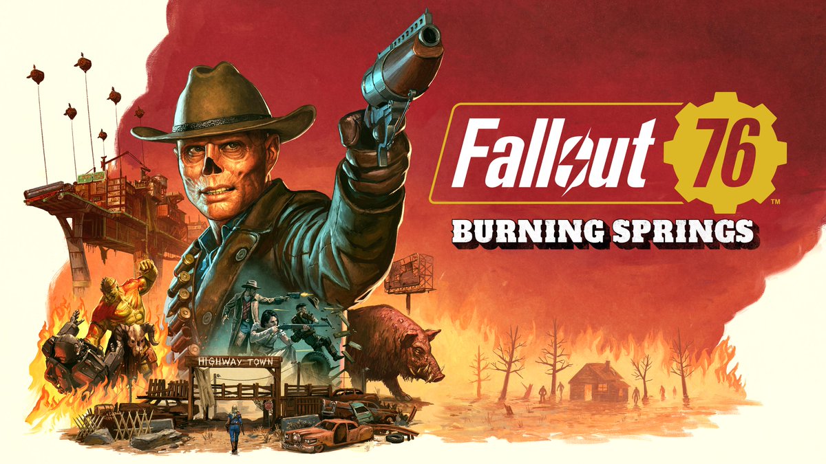 The Ghoul, voiced by Walton Goggins himself, is headed to Appalachia!  
 
Burning Springs is the next major map expansion for #Fallout76 arriving in early December, but the Public Test Server starts tomorrow! 
 
Get a full rundown on this major update! beth.games/46DoBSs