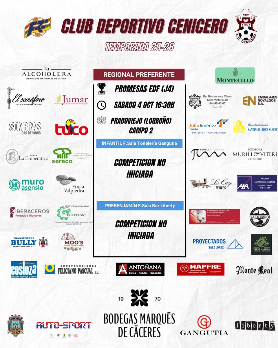 Club Deportivo Cenicero tweet media