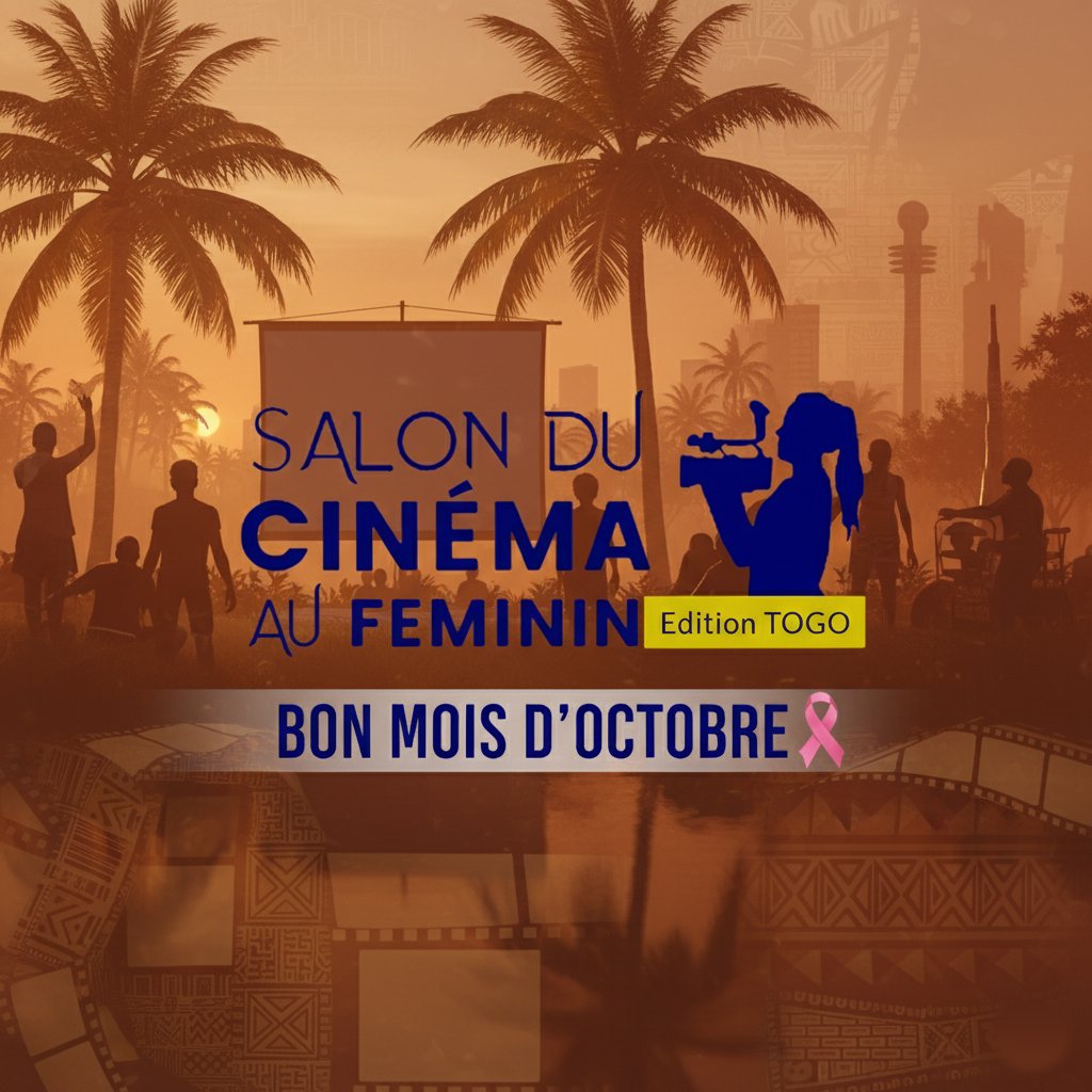 Scaf_Tg's tweet image. En attendant l&apos;édition 4 du Salon du Cinéma au Féminin-Togo qui se profile à L&apos;horizon, nous souhaitons un excellent mois d&apos;Octobre à toute notre communauté.
.
#SCAF🇹🇬 #Edition4 #BonMois #Octobre