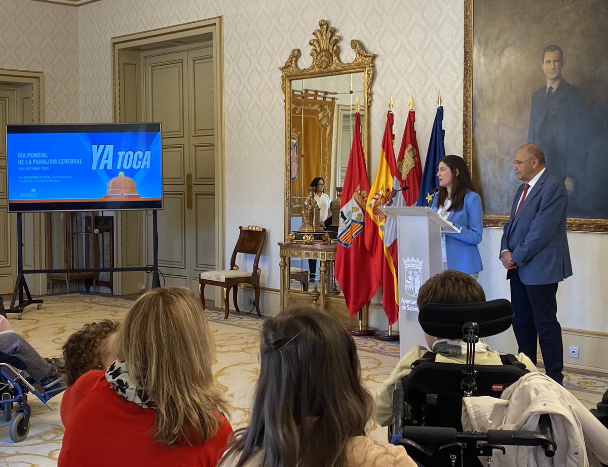 NOTICIAS MEDIODÍA

<a href="/AspaceSalamanca/">ASPACE Salamanca</a> conmemorará el lunes el ‘Día Mundial de la Parálisis Cerebral’ en la Plaza Mayor de la capital bajo el lema ‘Ya toca’.

📻 ondacero.es/podcast/emisor…