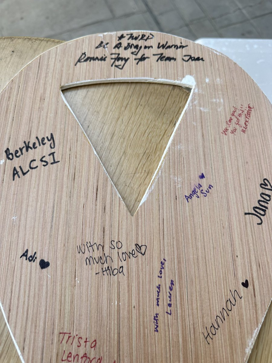 DrewMoghanaki's tweet image. Great to see Bryant Lin and @chrisdraft with a White Ribbon made by the Berkeley @AmLungCSI chapter.