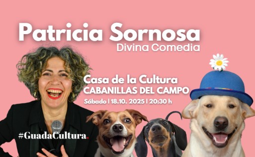 Guadared_info's tweet photo. Patricia Sornosa en Cabanillas 2025: Monólogo feminista «Divina Comedia» via @Guadared_info @aytocabanillas @patriciasornosa
👉https://t.co/s96AL1xffD #GuadaHumor #GuadaCultura #GuadaMujer #GuadaRed
