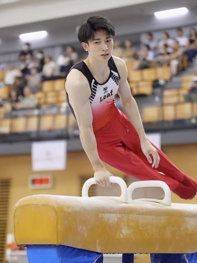 train863's tweet image. 平山陽太郎選手。新しいタイプの体操イケメン