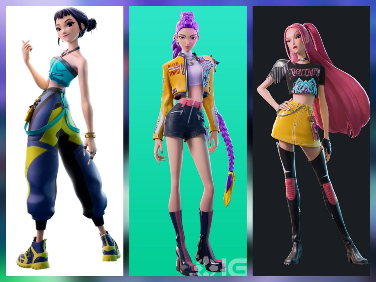 Jorge_Most's tweet photo. Fortnite ya ha mandado el email a creadores de la colaboración con Kpop Demon Hunters, pero no han incluido los precios:

- 3 skins.
- 3 mochilas (Ramyeon)
- 3 picos (Gok-Do de Mira, Sa-In-Geom de Rumi y Shin-Kal de Zoey).
- Emote pulgar arriba de Zoey. https://t.co/PqjdR62Gmo