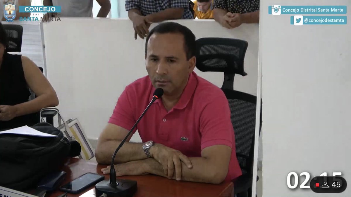 NO voto proposiciones en el <a href="/concejodestamta/">Concejo Santa Marta</a> bajo amenazas ❌. A todo lo improcedente, NEGATIVO⛔️.
#palantecaminante