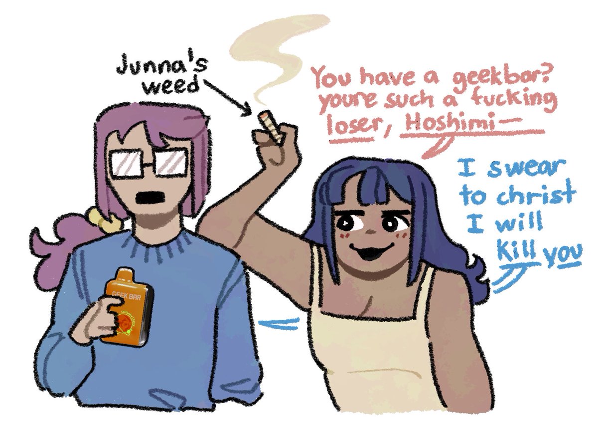 happy birthday junna-chan i give you nightmare blunt rotation