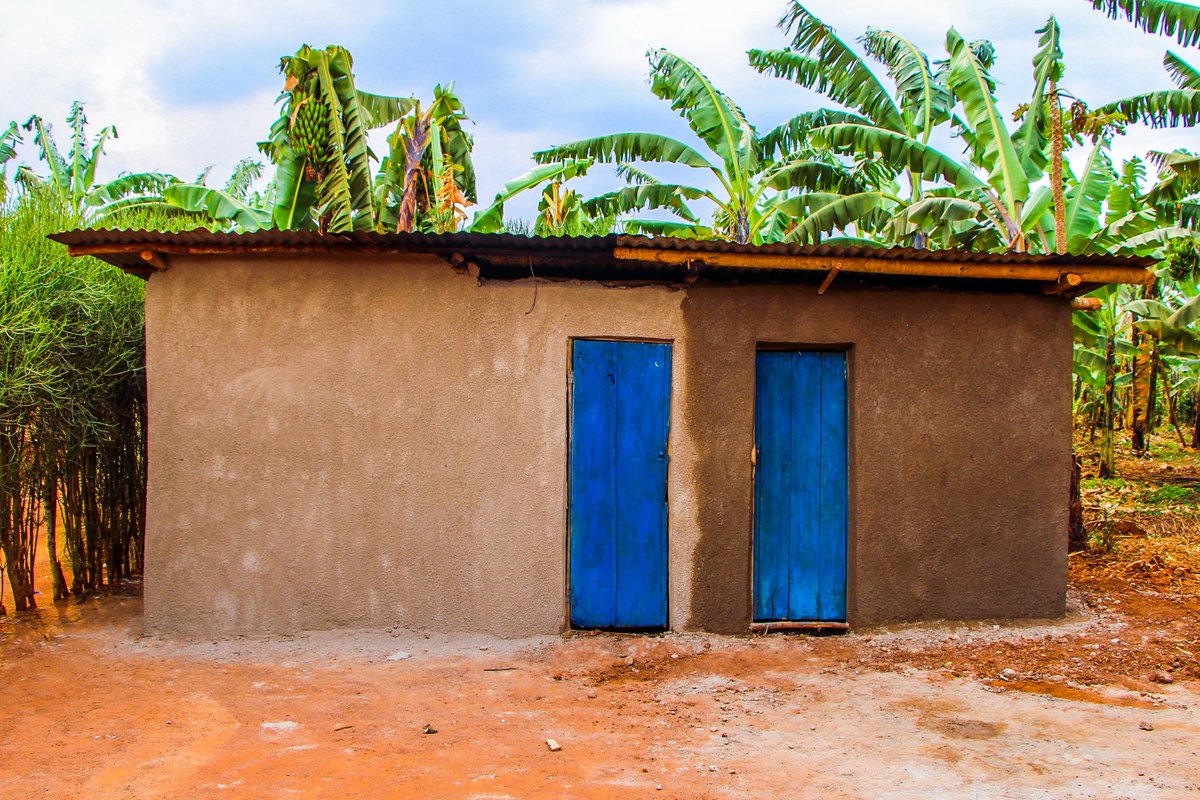 peaceduiniative's tweet photo. PeacEdu Initiative Rwanda supported communities to rehabilitate 3 houses, 5 latrines &amp; 4 kitchen houses improving shelter, sanitation &amp; nutrition. We believe in dignity through resilience. #woventeaching #wovenfoundation #KayonzaDistrict #VeronicaEnsignKsiazek #Aegistrust https://t.co/wuJVrPr0ck