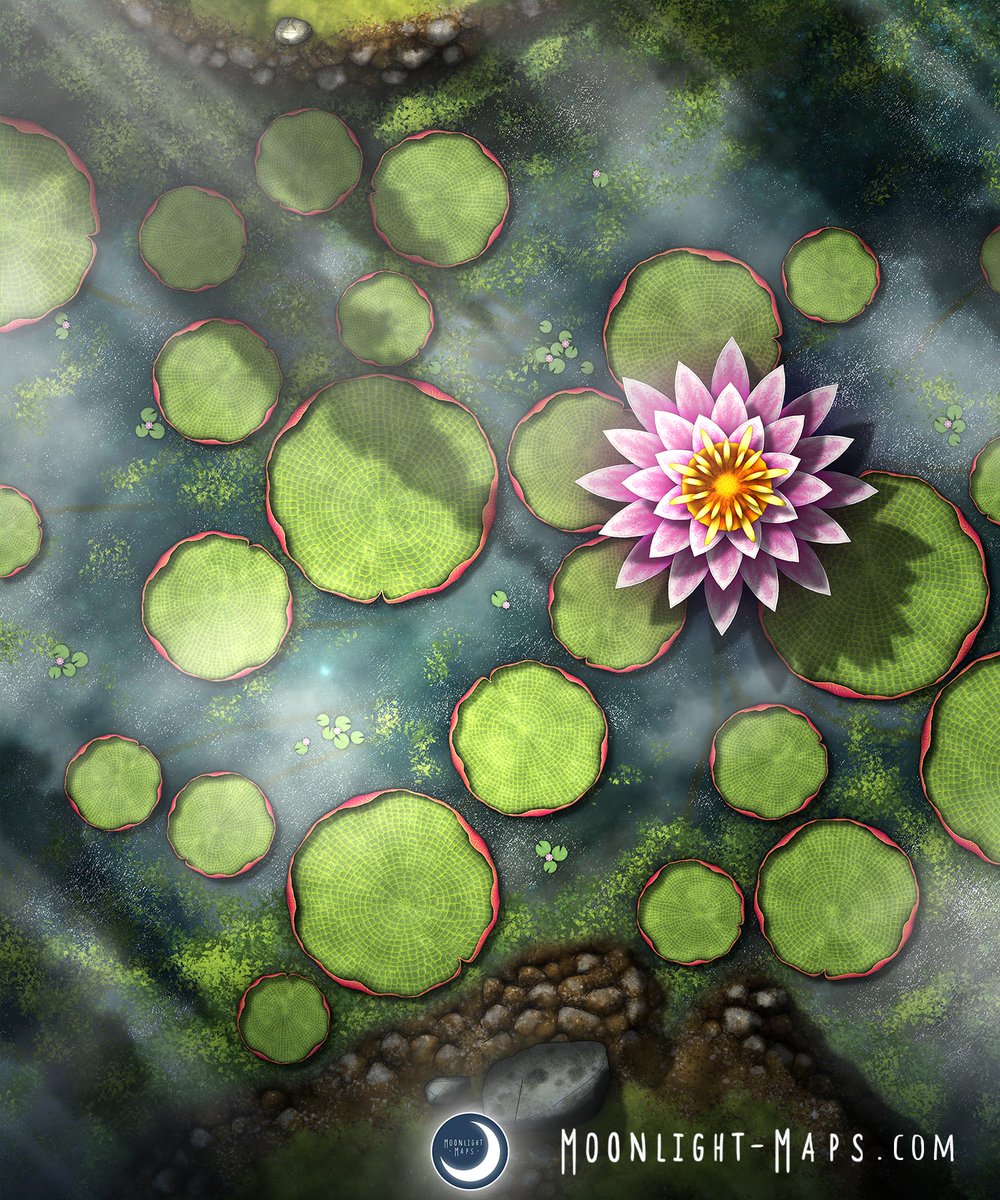 "These don't feel very stable. But it's the only way across..."

Fey Lake map set is available at link in bio! 🌙 ⁠