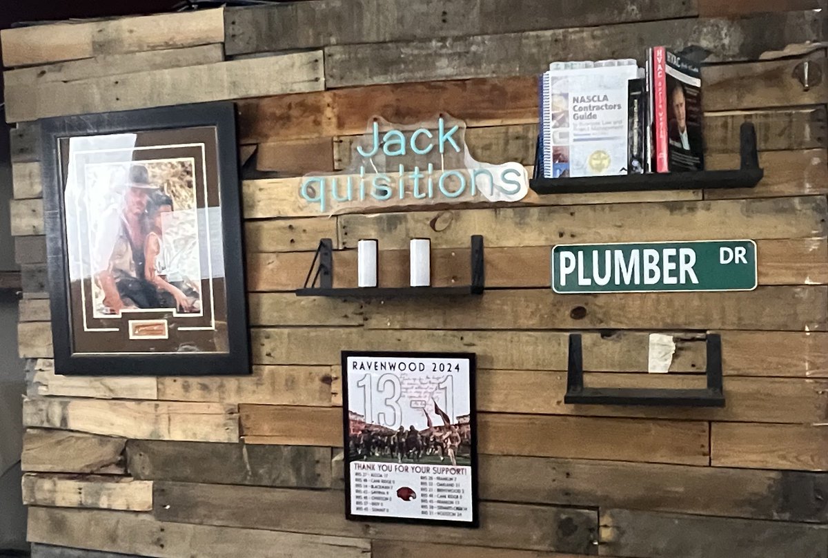 Anyone have any badass swag they are looking to showcase? I have some room on the Jackquisitions Podcast wall I want to fill!