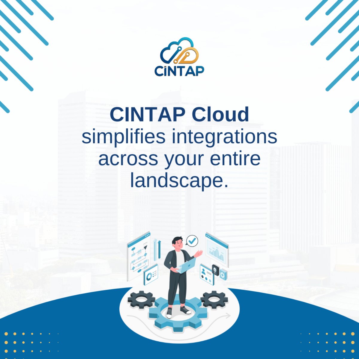 CINTAP_Inc's tweet photo. The true key to integration success is personalization.

CINTAP Cloud is an integration platform that delivers it all: efficient, scalable, and flexible solutions to fit your unique needs---> https://t.co/kLlOLZJh0f https://t.co/Y0geQWuiiA