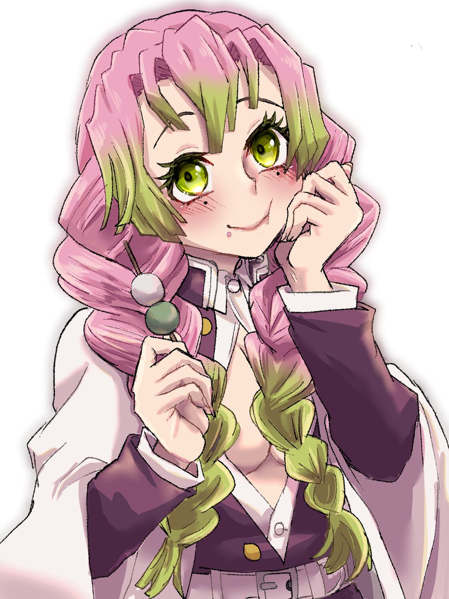p0tech4m's tweet photo. 初描き蜜璃ちゃん🍡
 #甘露寺蜜璃 https://t.co/8ygVrEYlkj