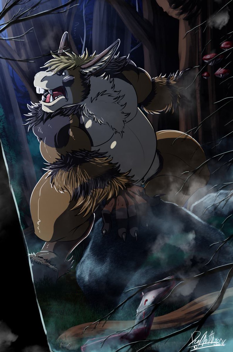 🎃 Happy Spoopy Month! Bringing back this amazing piece by <a href="/DeadanthroCom/">Deadanthro_Com 🐮</a>  / <a href="/DeadAnthro/">DeeAy the Shmeeay</a> !