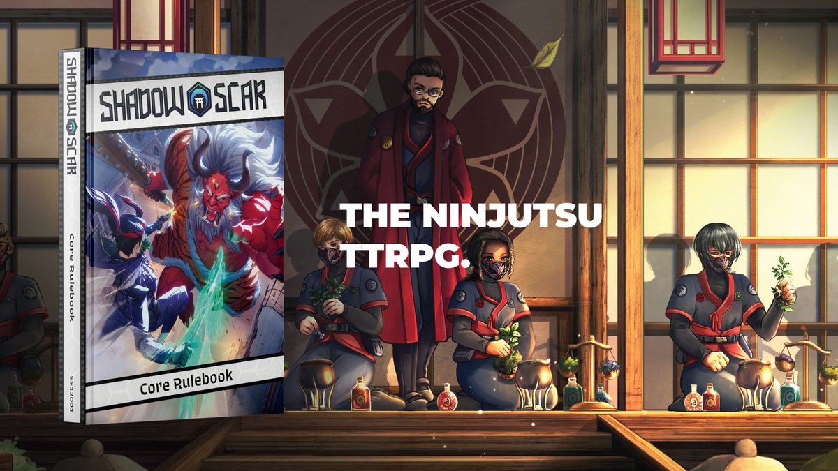 Check out #ShadowScar from our friends <a href="/RTalsorianGames/">R. Talsorian Games</a> 

From the makers of the Witcher TTRPG and Cyberpunk RED comes Shadow Scar.

Delve into the secret world of the Shadow Scar Agency as a Ninjutsu agent waging war against the monstrous Japanese Yokai!

kickstarter.com/projects/79238…