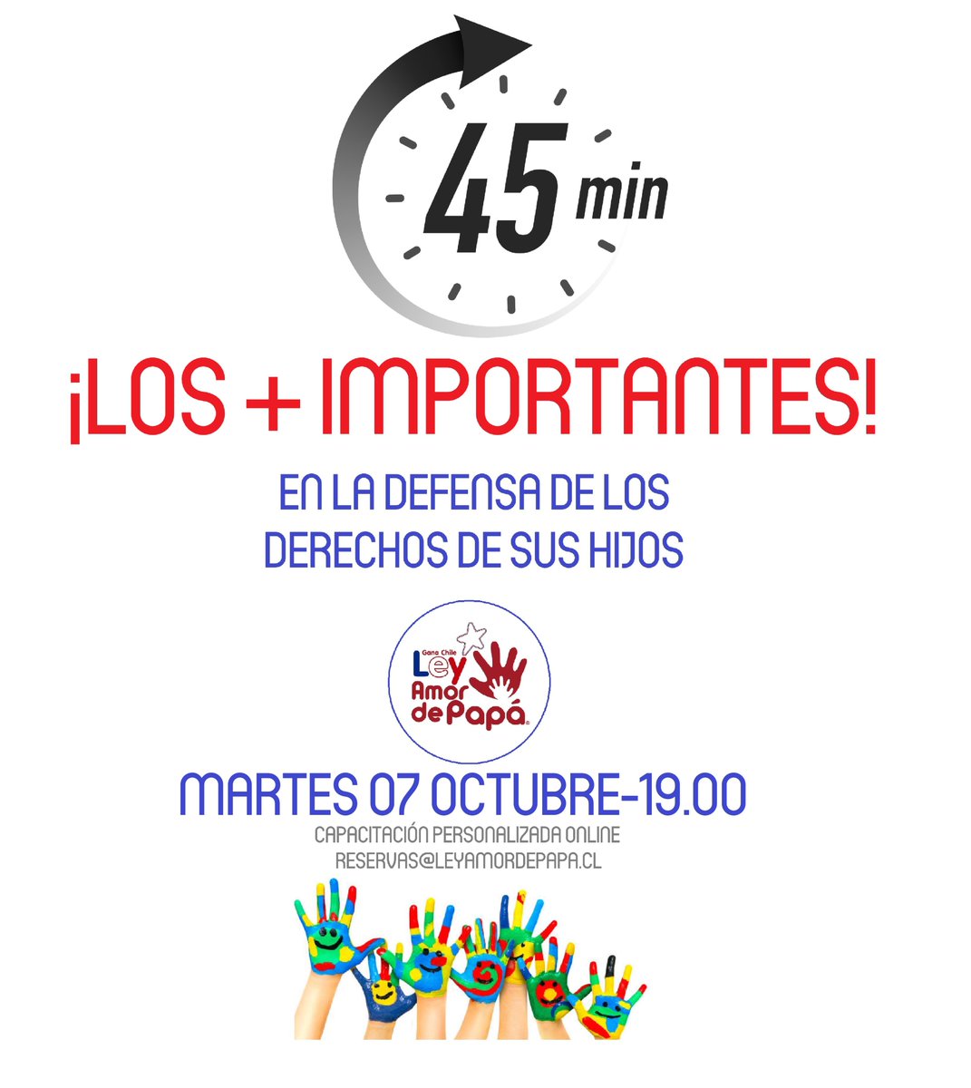 LeyAmordePapa's tweet image. Le invitamos a invertir LOS 45 MINUTOS MÁS IMPORTANTES de su tiempo en la mejor ASESORÍA, ORIENTACIÓN y CAPACITACIÓN ONLINE vía ZOOM para resolver su caso con nuestra #LEYAMORDEPAPÁ

Escríbanos a reservas@leyamordepapa.cl

¡VAMOS CON TODO!

amordepapa.org
@AmordePapa