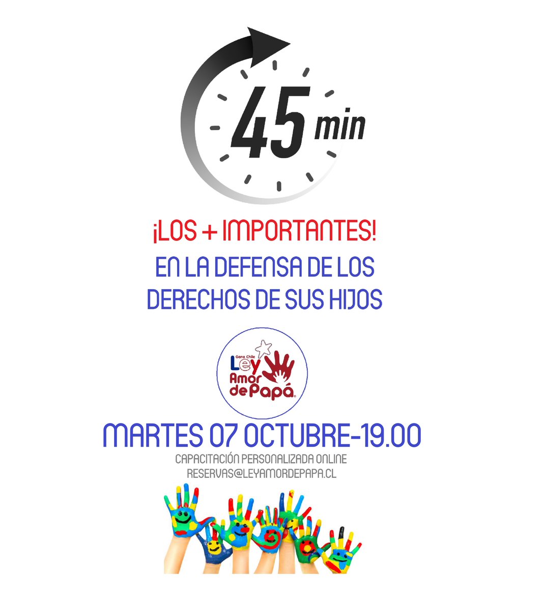 DavidAbuhadba's tweet image. Le invitamos a invertir LOS 45 MINUTOS MÁS IMPORTANTES de su tiempo en la mejor ASESORÍA, ORIENTACIÓN y CAPACITACIÓN ONLINE vía ZOOM para resolver su caso con nuestra #LEYAMORDEPAPÁ

Escríbanos a reservas@leyamordepapa.cl

¡VAMOS CON TODO!

amordepapa.org
@AmordePapa