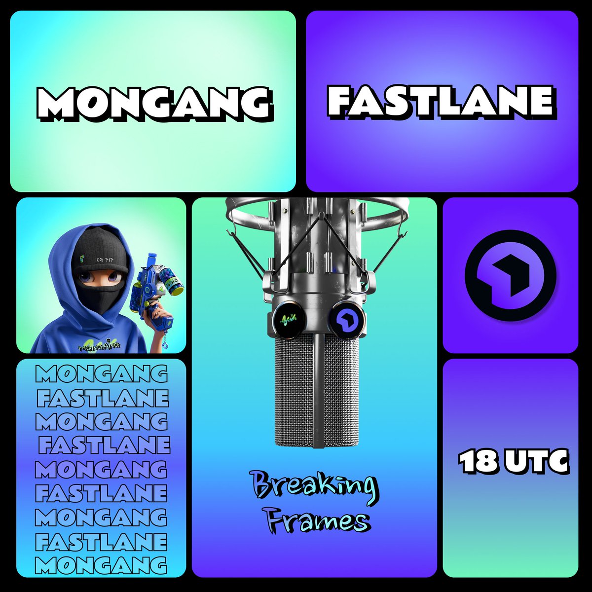 mongang_xyz's tweet image. Gmongang my love!    

🌟BREAKING FRAMES WITH MONGANG AND FASTLANE🌟

Today at 18h UTC we will be doing our 11th Episode of Breaking Frames Space.    

Come sit down, talk with us and our amazing guest: @0xFastLane 

Get to know our friends from FastLane and their project a…