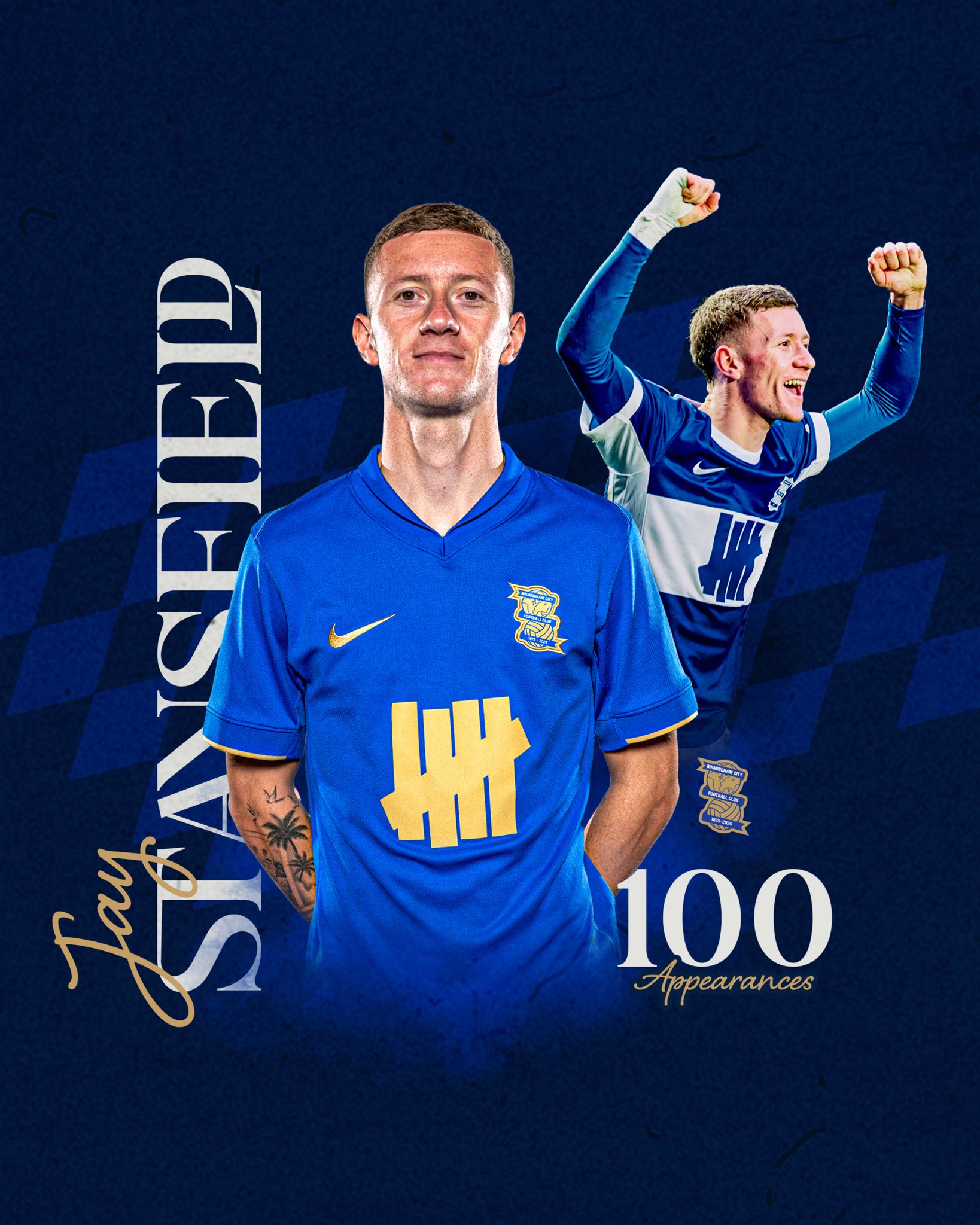 サッカーユニフォーム Birmingham City Football Club 25ｰ26 Birmingham City FC Home Stadium 150th Anniversary