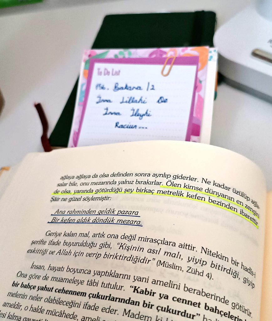 Kabir ya cennet bahçelerinden bir bahçe yahut cehennem çukurlarından bir çukurdur..