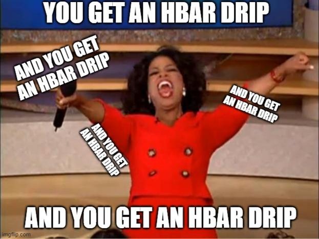 Being the first mainnet $HBAR token faucet supported by <a href="/HederaFndn/">Hedera Foundation</a> for <a href="/hedera/">Hedera</a> should make you smile.

Why not smile more? Try out the Hedera Faucet today!