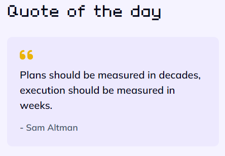 MoniTechCodes's tweet image. Days become weeks. Weeks become months. Months become years.
Keep learning. Keep growing. Keep building.
Long-term vision, short-term execution. 💡🚀 #BuildInPublic #KeepGoing #SamAltman #GrowthMindset