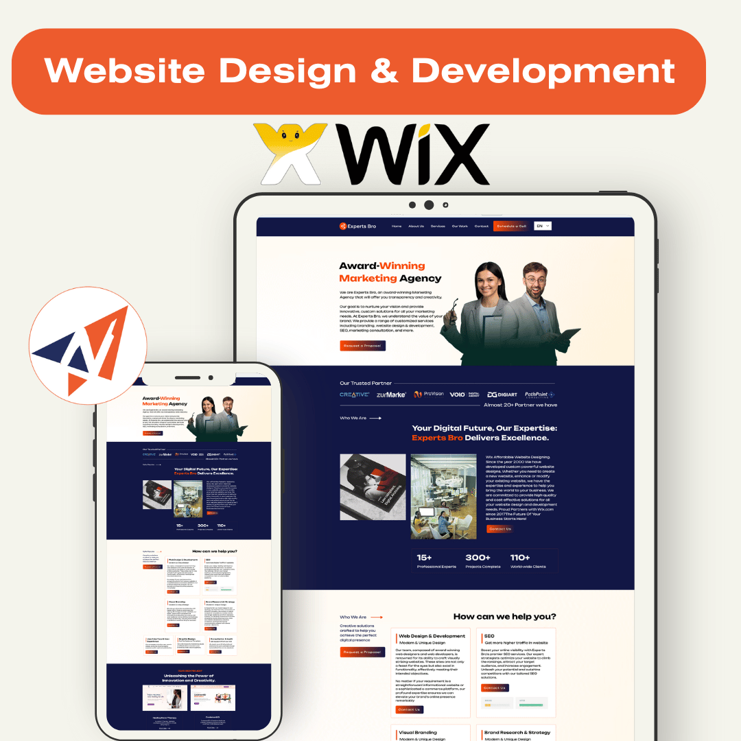 nextifyhub's tweet photo. 🎯 New Website Design Completed! 🎯

💻 I recently designed a new website using the Wix Platform

 🚀 This project helped me explore more design ideas and improve my skills in Wix website building.

DM Me : https://t.co/S9dvv4vZxr

#️⃣ #WixWebsite #WebDesign #Wix #NextifyHub https://t.co/3Wa12aQFRA