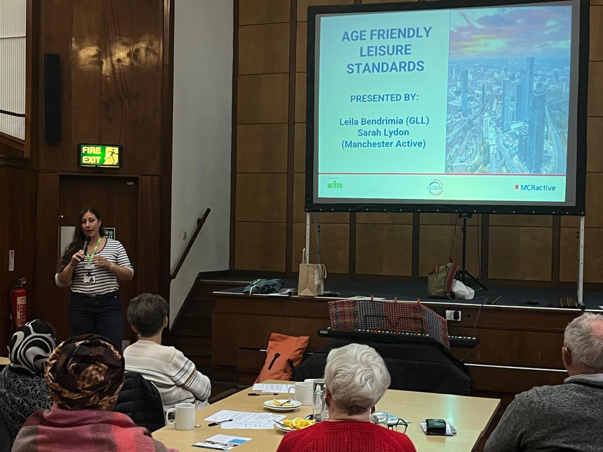Better_Mcr's tweet photo. New leisure standards were launched at an event hosted by the Age Friendly Manchester Assembly, with the Lord Mayor of Manchester, Cllr Carmine Grimshaw in attendance.

Find out more: 
https://t.co/DjN08130aj

#IDOP2025 #AgeFriendlyMCR https://t.co/Hl4WlbbNt8