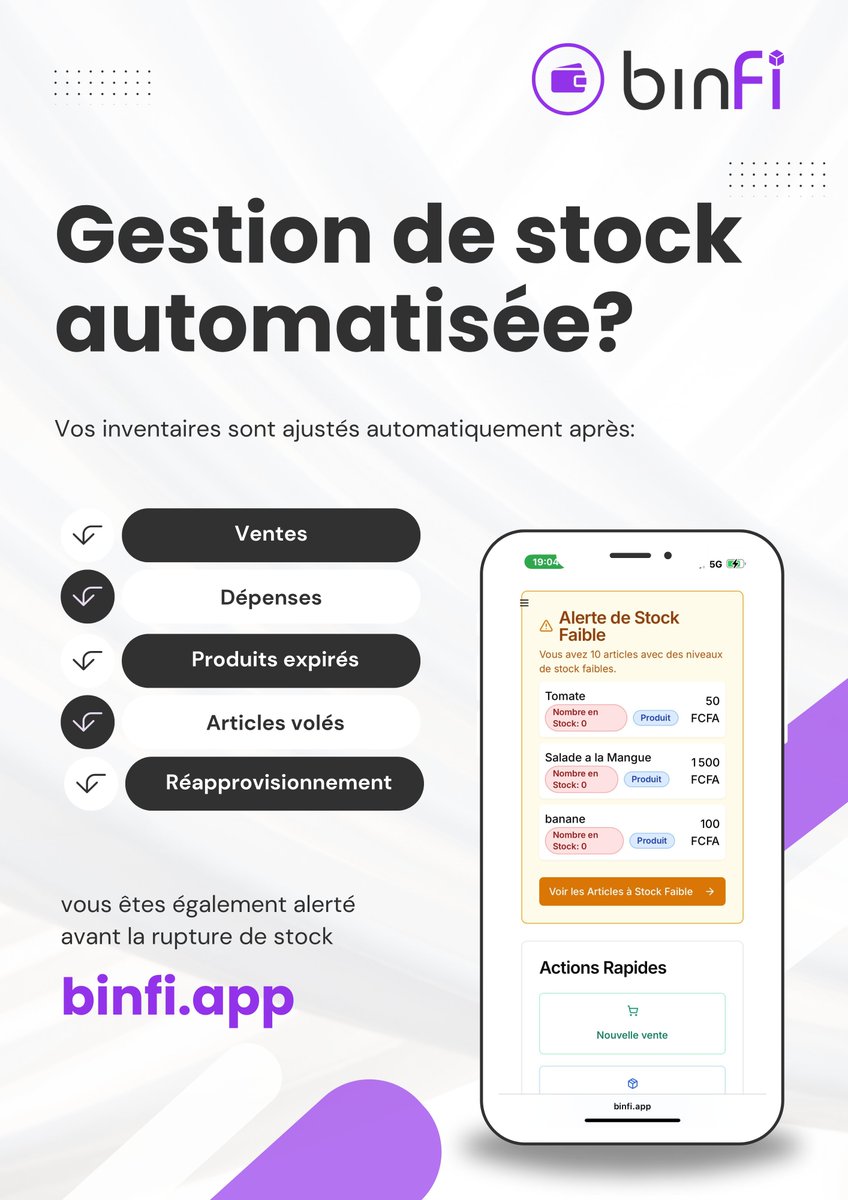 binFi - inventory and finance management tweet media