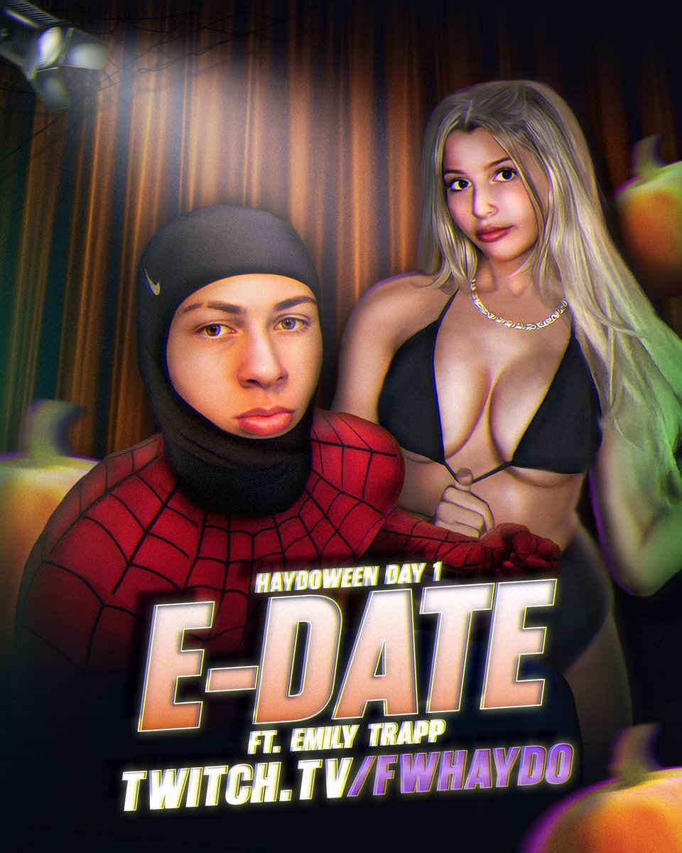 fwhaydo's tweet image. HAYDOTOBER Day 1/31🎃

Costume E-Date 

9 PM EST