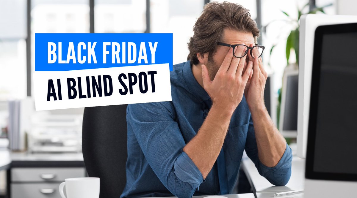 DigivanteLtd's tweet image. This Black Friday, your biggest blind spot isn’t how many visitors you get. It’s how your AI performs when it really counts. Read more: hubs.li/Q03LGGW-0

#ecommerce #ecommerceAI #CRO #blackfriday #digitalCX #retailtech
