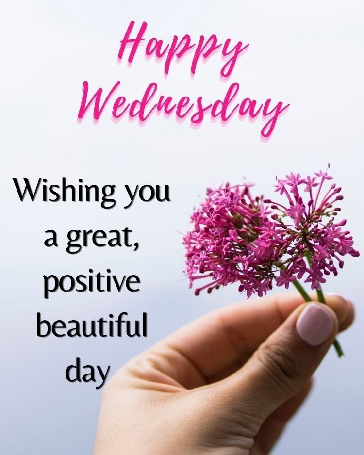 Happy Wednesday 

Live life to the fullest and just focus on the positive