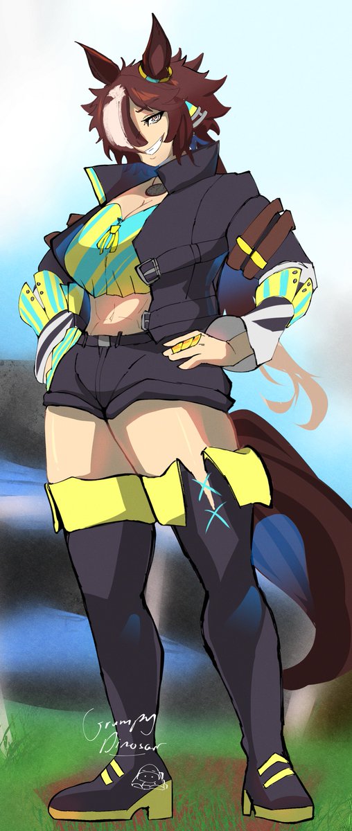 Vodka from that hit horse girl game, Umamusume