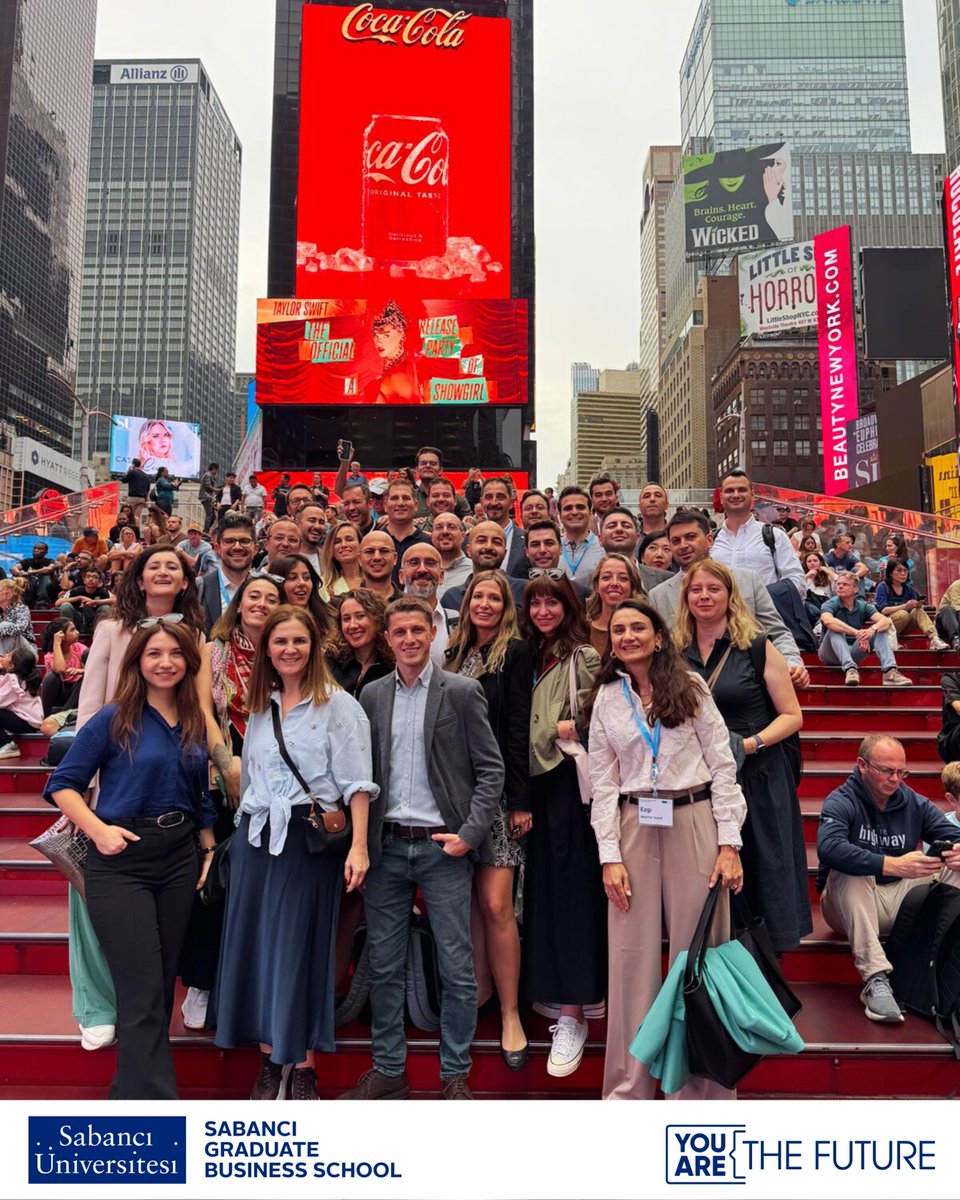 Columbia Business School gezisi, hepimiz için hem gezip yeni yerler keşfettiğimiz hem de doyasıya eğlendiğimiz unutulmaz bir deneyim oldu. 🎉✨

#SabanciBusinessSchool #SabancıEMBA #GelecekSensin #TümGücümüzleGeleceğe