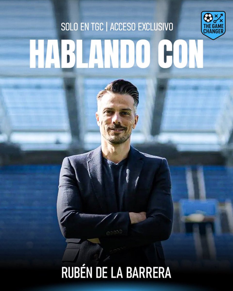 Este domingo estaré hablando con <a href="/rubibarrerafdz/">Rubén de la Barrera</a> sobre el juego y muchas otras cosas.

Influencias, contextos culturales, lo mejor y peor de ser entrenador, presiones, salida de balón, ideas de juego…

Un invitado muy especial. En exclusiva para miembros de @TH_GAME_CHANGER