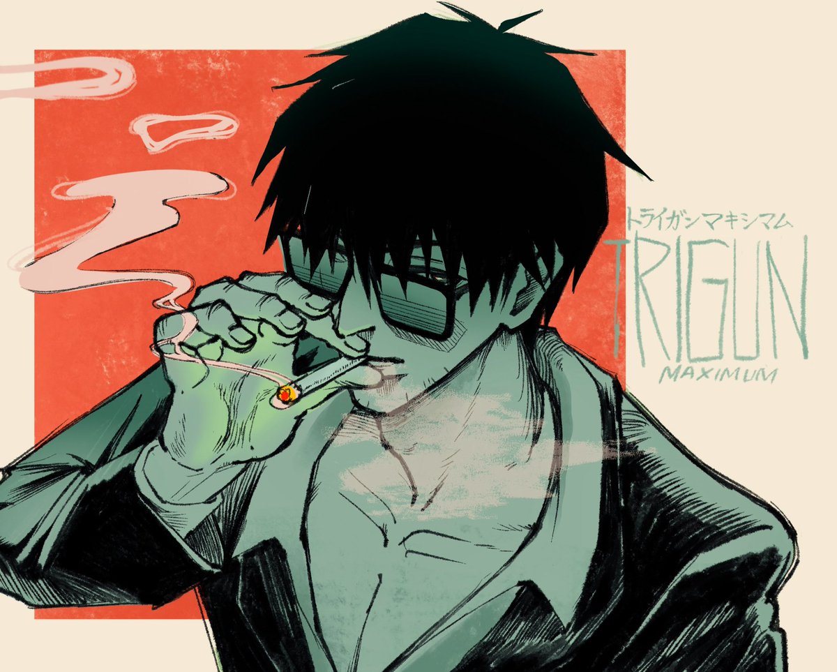 タバコはこの持ち方が好き