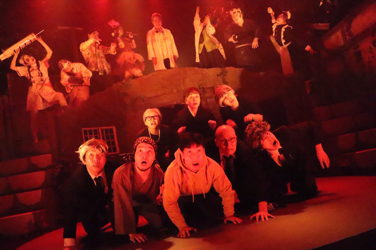 ゾンビで村おこし！
あつい！！あついぞ！！

#ゾ劇 #レティクル座