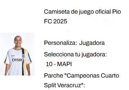 ⚪️ALERTA POP 📢

Ya se encuentra disponible la camiseta con el parche de campeonas 🗣️