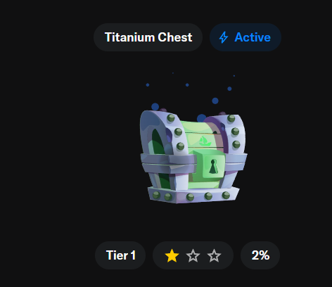 "Sweep Gemesis to level up your chest – it’s the best way to boost rewards and progress faster!"

<a href="/mooncat5997/">Mooncat5997</a> thanks brother! Titanium chest in 2 days