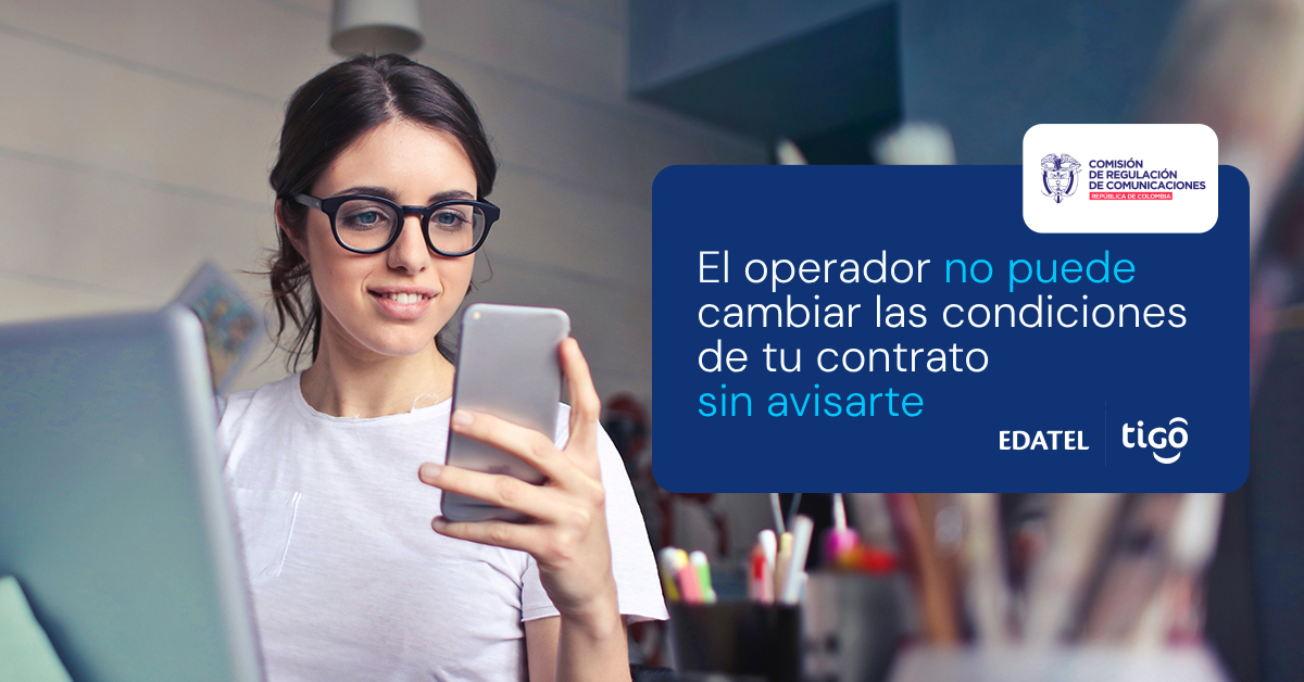 Solo tú puedes hacer modificaciones al contrato📜 de un servicio de comunicaciones💻☎️📱. Recuerda❗ si realizaste la solicitud, el operador te debe hacer llegar las modificaciones. Con las reglas 📏 claras estamos #ComunicadosComoEs. Infórmate en goo.gl/mBQjFe