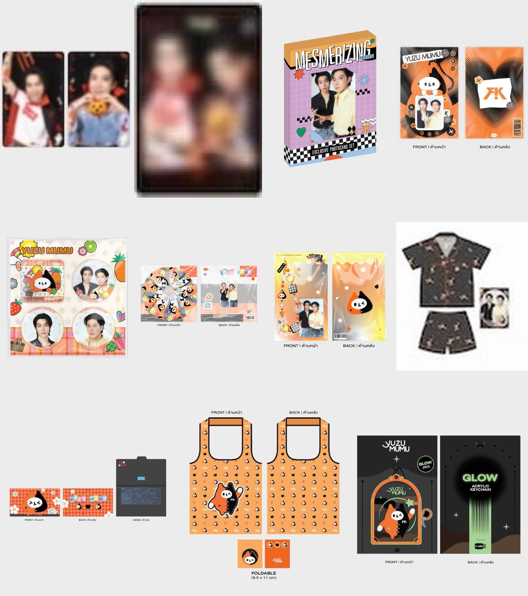 GMMTV FANIVAL Card Too cute to spook - 200฿ Mesmerizing photocard