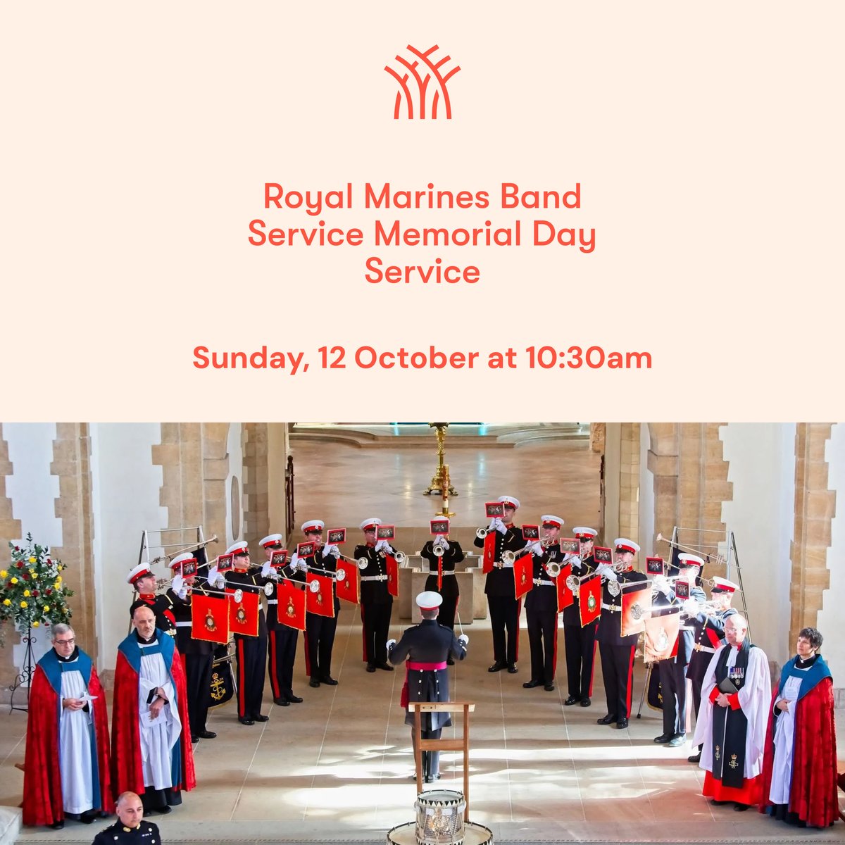 PortsmouthCath's tweet image. Sunday 12 October at Portsmouth Cathedral, the Band of HM Royal Marines lead their annual Memorial Day Service. Music from 10:30am, service at 11:00am. 

Find out more info at portcath.link/rmbsmds?utm_ca… 

#Portsmouth #RoyalMarines #MemorialDay