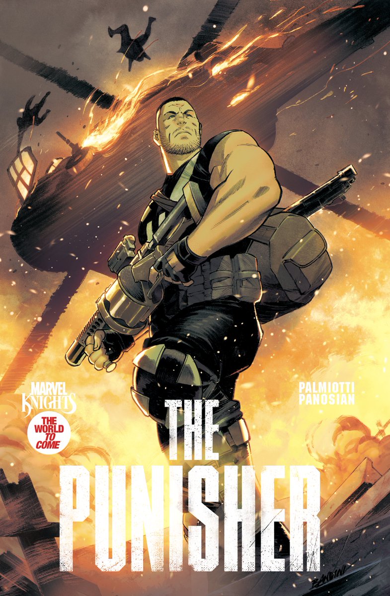 Marvel Knights: Punisher #2 variant by <a href="/Michele_Bandini/">Michele Bandini</a> #punisher #thepunisher