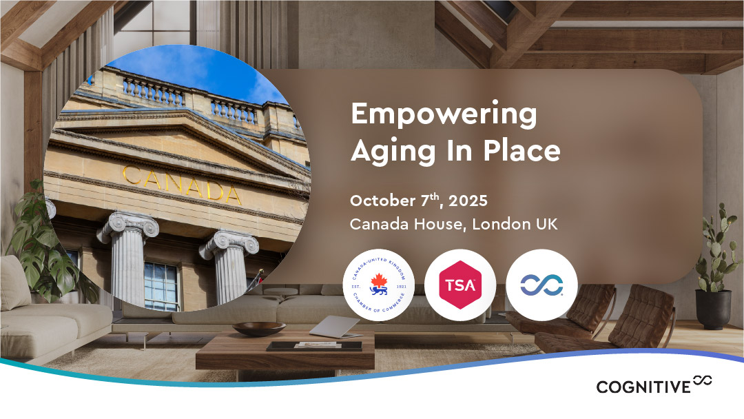 cognitiveSC's tweet image. From the future of healthcare in the UK to a Canadian success story in eldercare, next week our CEO, Dr. Taj Manku, will join two panels of experts to discuss how technology can improve outcomes and empower seniors to live independently. canada-uk.org/events/evt-000…