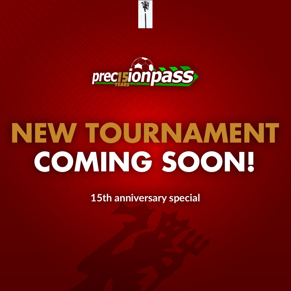 HUGE TOURNAMENT NEWS!

15 years of Precision Pass. 

It's only right we celebrate with a special  tournament. BIG news to be announced very soon 👀⚽️

#PlayonthePitch #youthfootball #grassrootsfootball #grassrootsfootballuk #grassroots