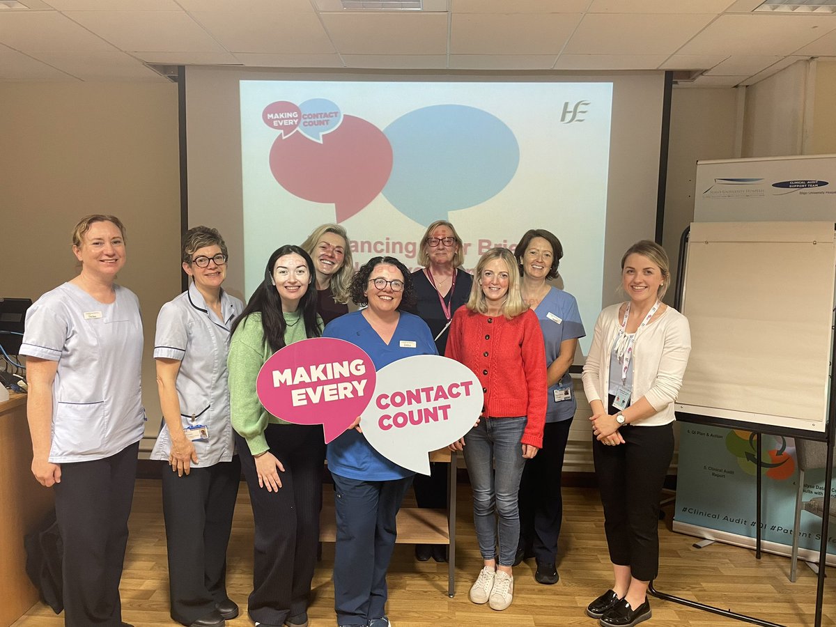 Great morning in SUH at our MECC Enhancing Your Skills Workshop ✨

Thank you to all staff who joined and well done for engaging with all elements of the workshop👏🏻

One conversation can change a life - for more information visit: makingeverycontactcount.ie