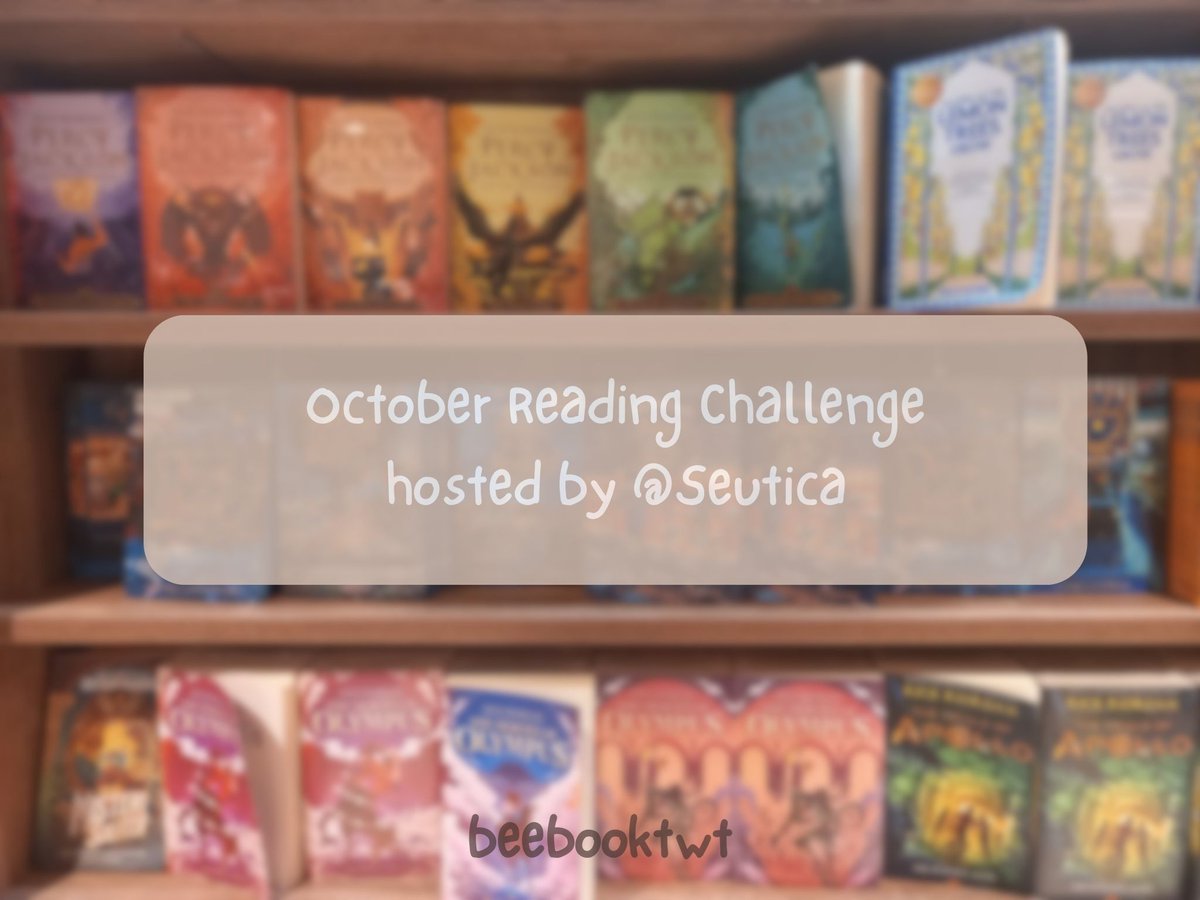 beebooktwt's tweet image. October Reading Challenge 

#DiveInto10Pages hosted by @Seutica 
Read 6 books (personal goal)
