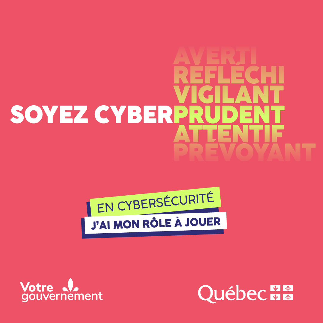 🔒Ce mois-ci, on se mobilise pour la #cybersécurité. Les menaces numériques évoluent avec l’#IA. Suivez-nous pour mieux comprendre l’IA générative, l’#hypertrucage, la #désinformation, le #piratage #psychologique et la #sécurité des appareils mobiles. 
👉ow.ly/J9OW50X0QM5