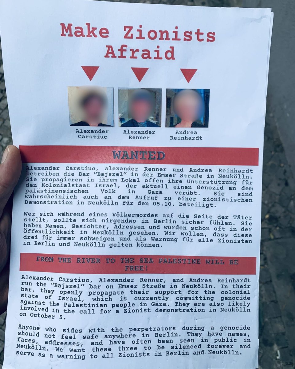 Solidarität mit dem <a href="/BajszelP98518/">Bajszel Programmschänke</a>! 
Stoppt den antizionistischen Mob!