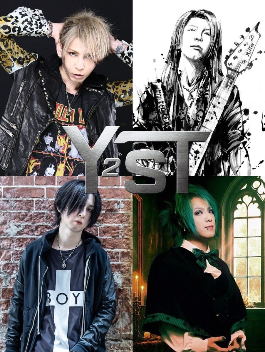 Shu_gtr's tweet image. 素晴らしいメンバーと一夜限りのライヴも決定しました！

バンド名は、Y²ST！
11/15(土)＝本八幡ルート14
eplus.jp/sf/detail/4408…
Vo  YU+KI（ex.JURASSIC）
G   Shu（TSP / 幻覚）
B   TOKI（幻影パラサイト / faceless clown）
Ds   YAMATO（Neu:NOIZ / UNDERLIES ）

モトリー縛り😳