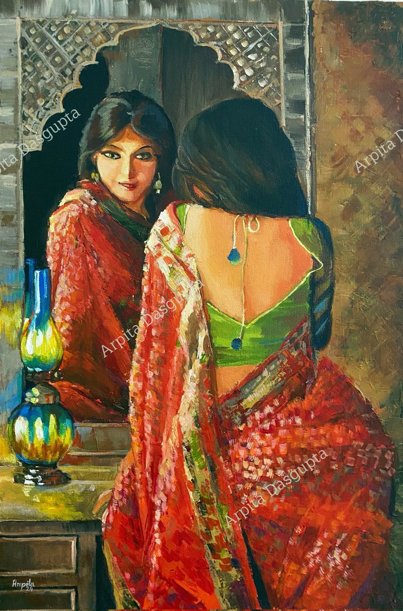 arpita_dg's tweet photo. Getting Ready 
#durganavmi #art #PaintersPaintingPainters  #artforsale https://t.co/VFtZNn1XOa