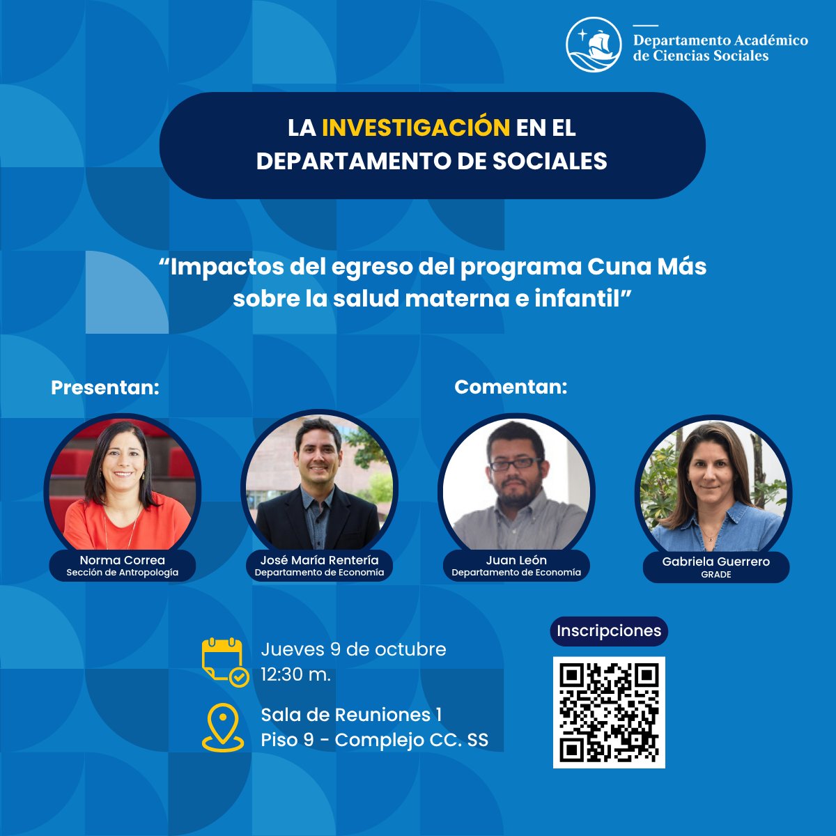 Departamento de Ciencias Sociales PUCP tweet media